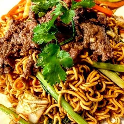 Hình ảnh Mì Gói Xào Bò