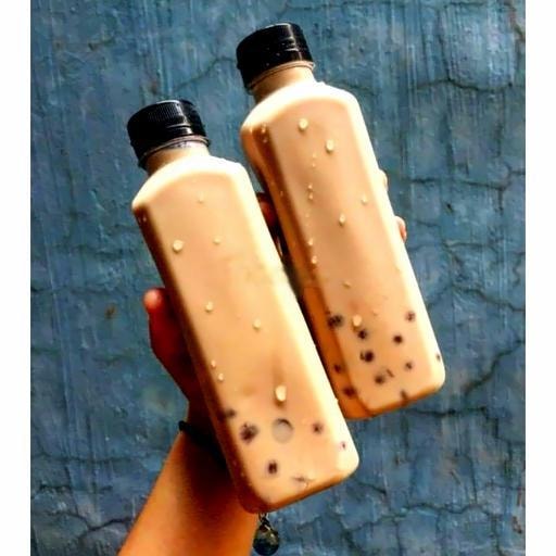 Hình ảnh Combo trà sữa truyền thống - cháo tôm