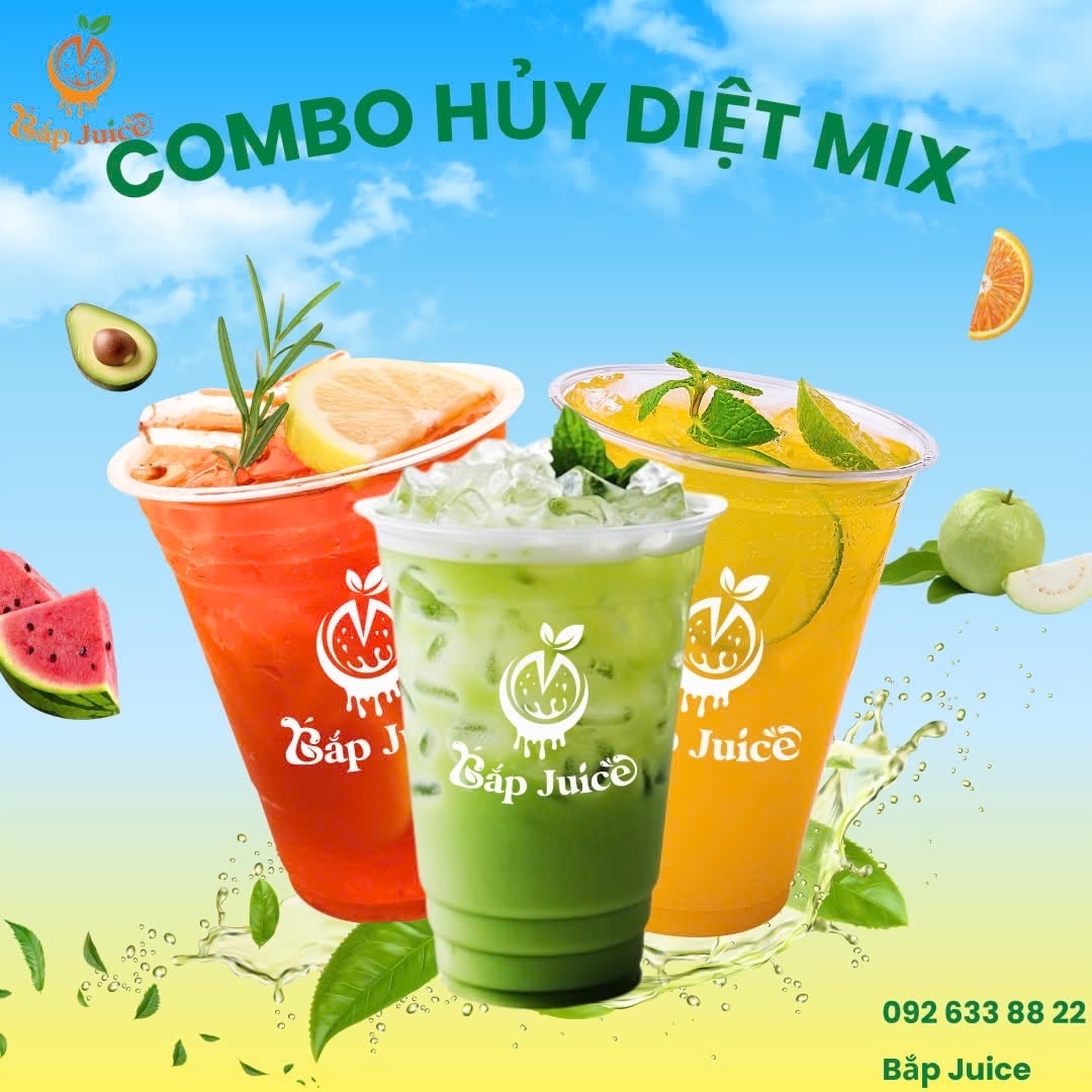Hình ảnh Combo 3 cốc Mix vị Huỷ diệt