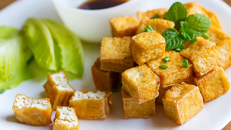 Hình ảnh Đậu Hủ chiên Giòn