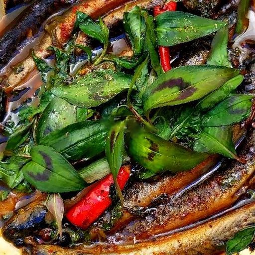 Hình ảnh Cá Kèo Om Rau Răm (cơm trắng)