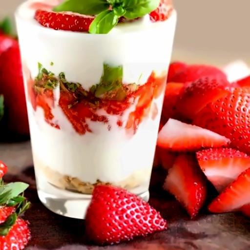 Hình ảnh Yoghurt dâu