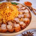 Hình ảnh Mì trộn heo giòn.