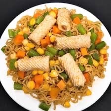 Hình ảnh Mì indomie mực xoắn