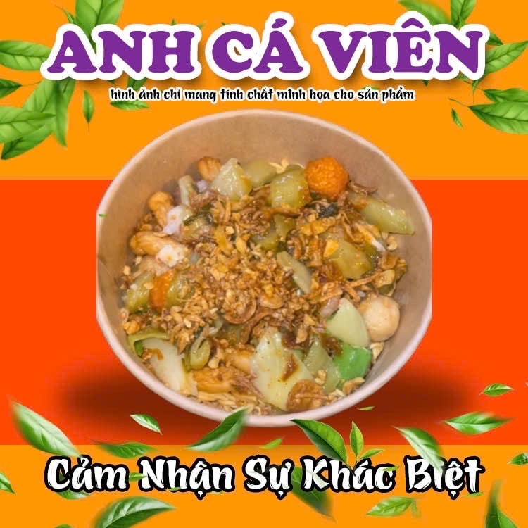 Hình ảnh Mì Trộn Cá Viên Sốt Thái LỚN 69k
