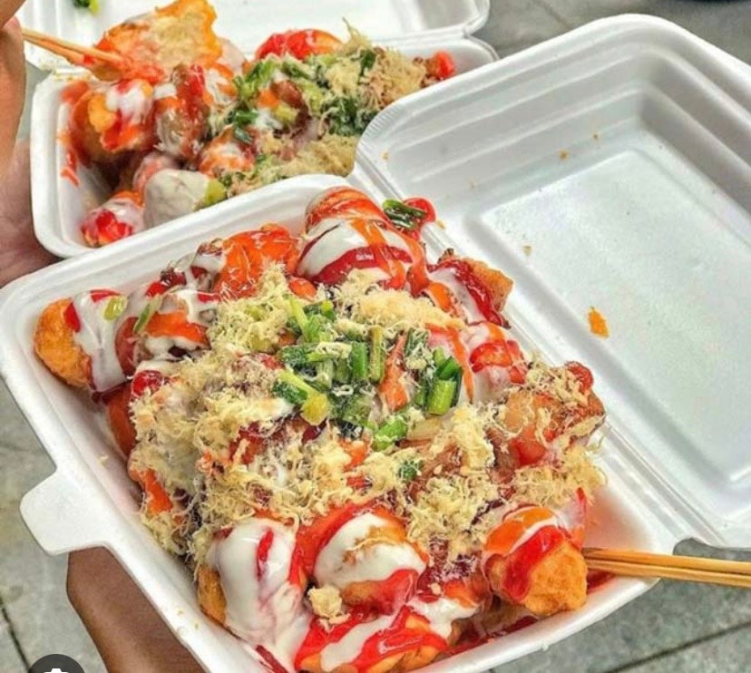 Hình ảnh Bánh mì nướng sate