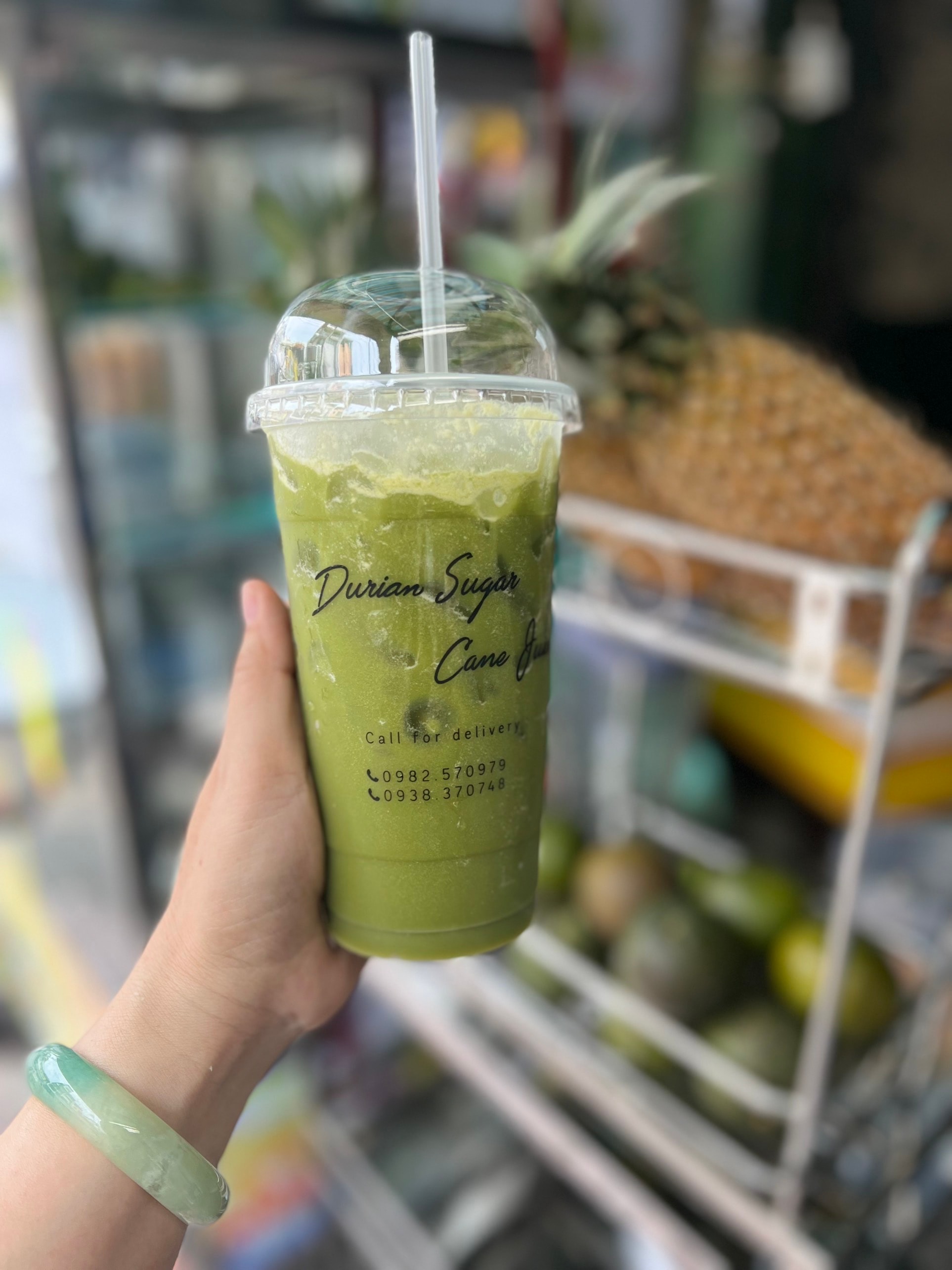 Hình ảnh Rau má - đậu xanh - sữa - dừa