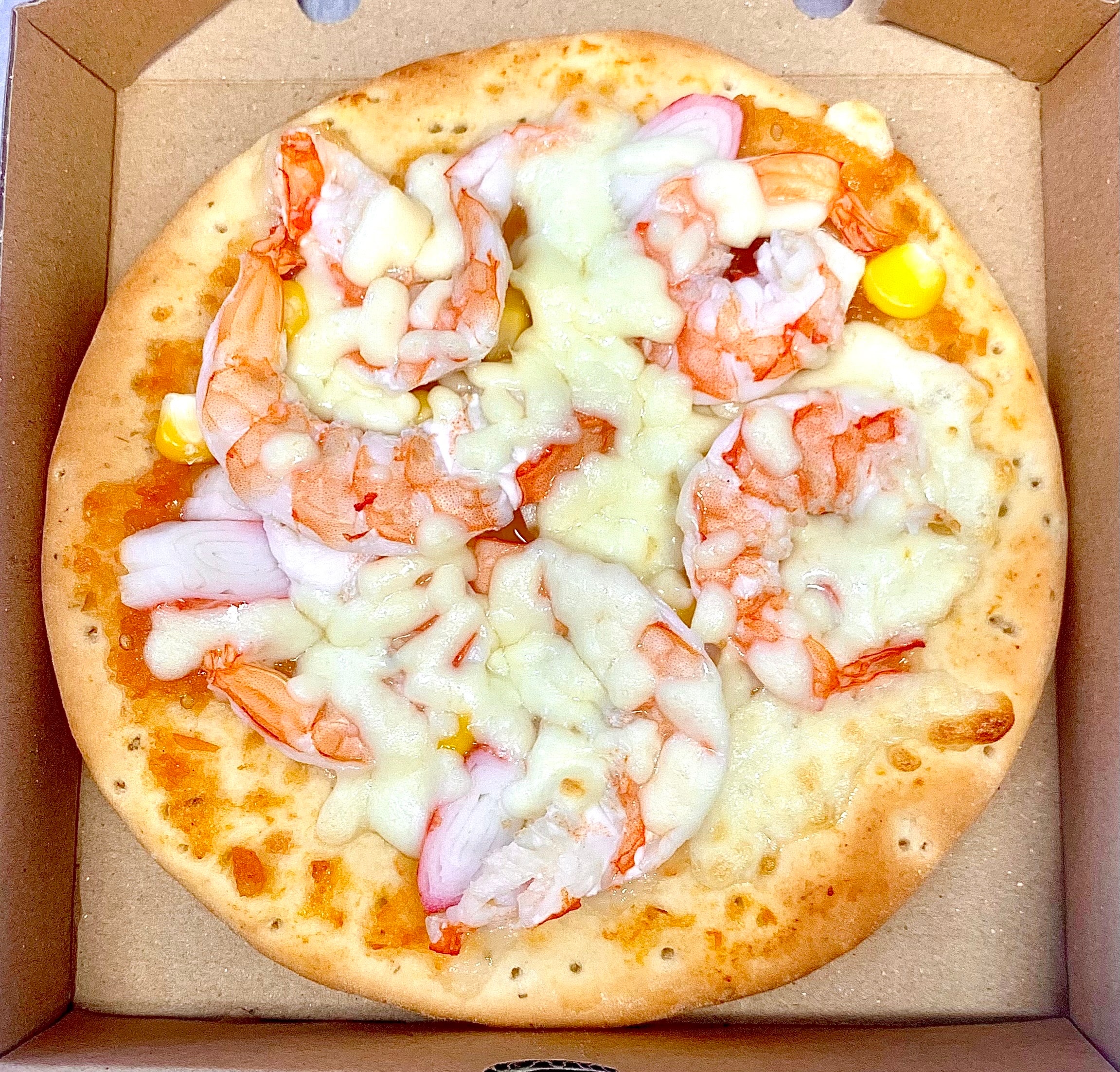 Hình ảnh Pizza Tôm nướng