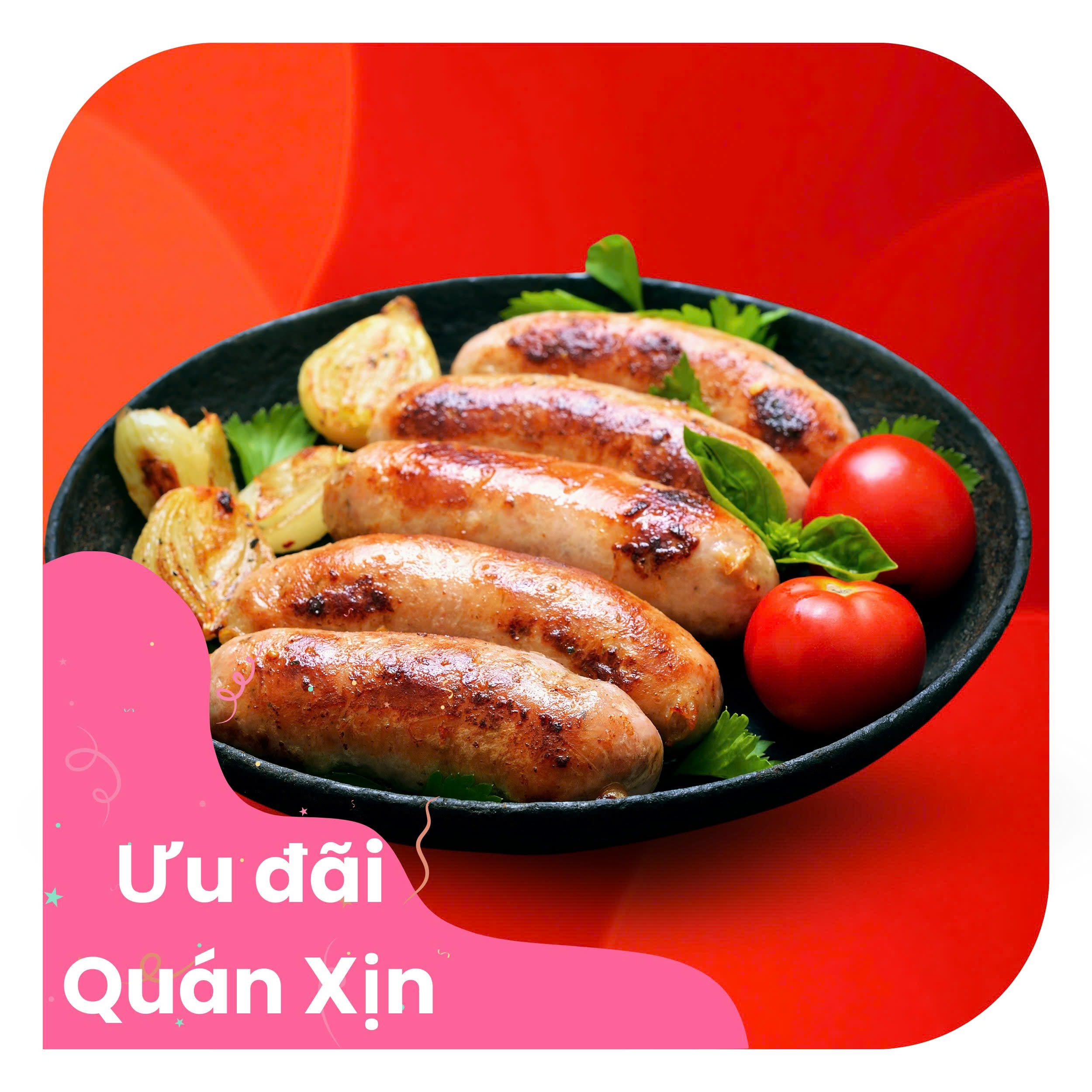 Hình ảnh Lạp xưởng nướng đá/chiên | Upsize tiết kiệm