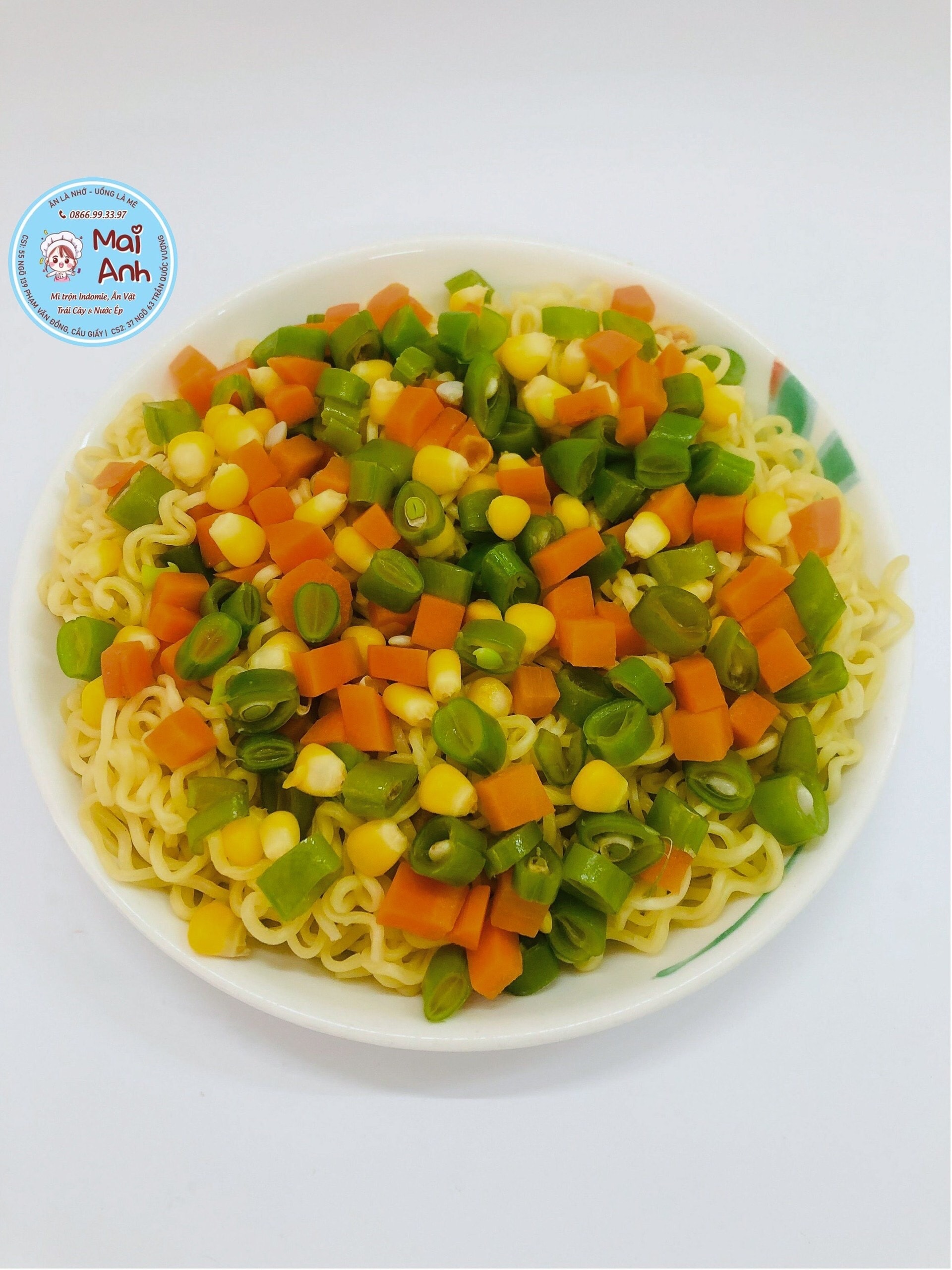 Hình ảnh Mì trộn rau củ