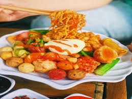 Hình ảnh Mì indo cá viên 