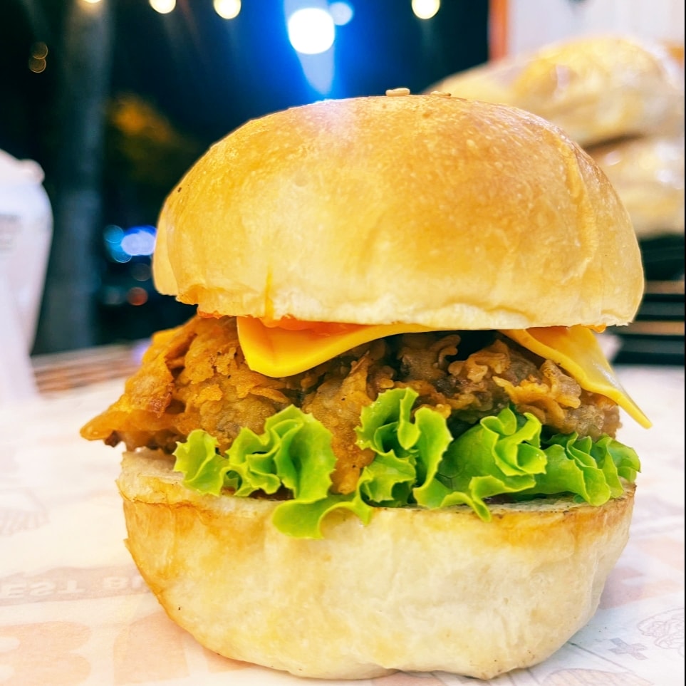 Hình ảnh Hamburger gà