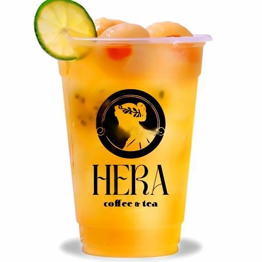 Hình ảnh Trà chanh dây trái vải