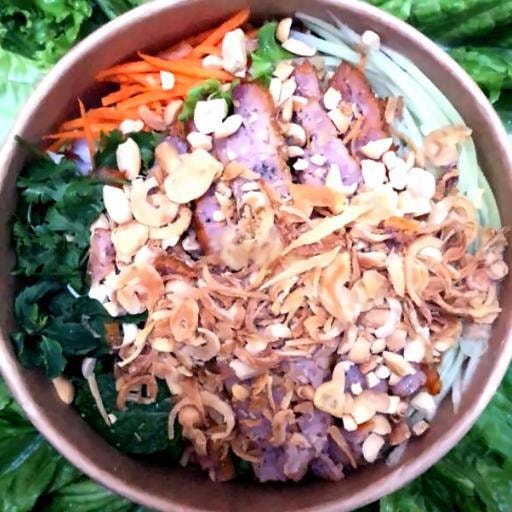 Hình ảnh Bún Trộn Nem Nướng