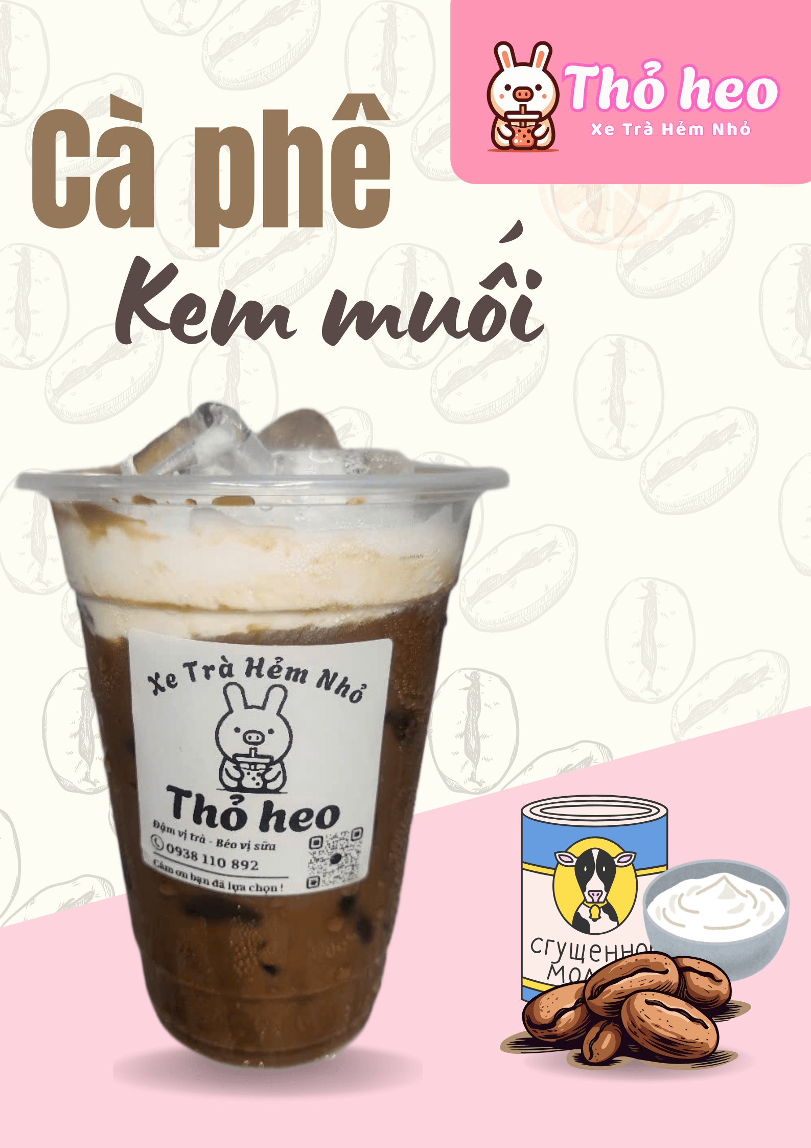 Hình ảnh Phê phin sữa kem muối