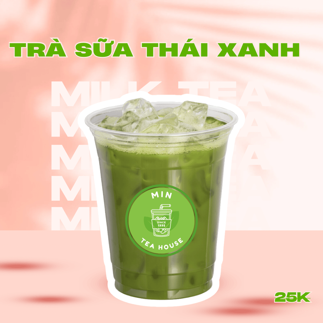 Hình ảnh Trà Sữa Thái Xanh