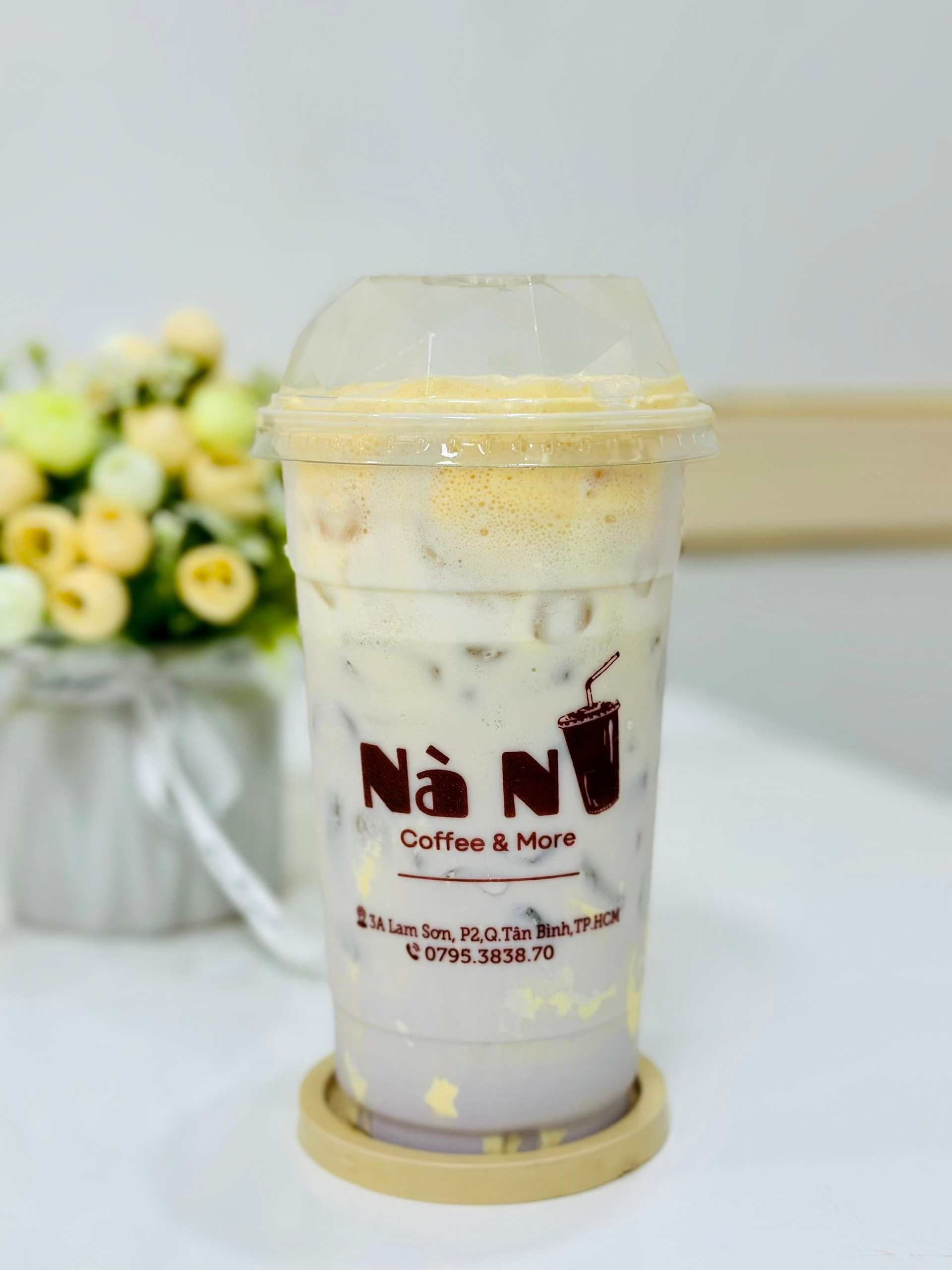 Hình ảnh Trà sữa khoai môn