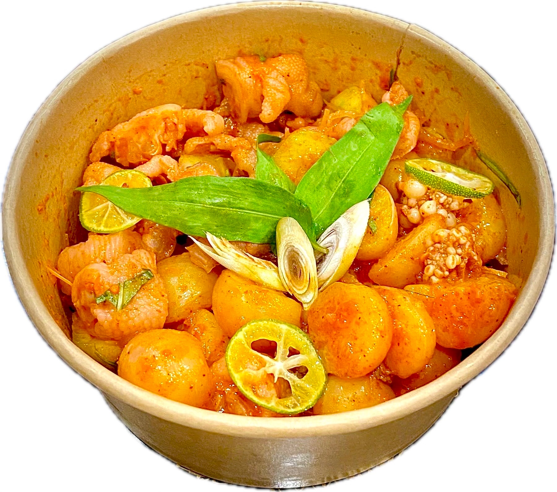 Hình ảnh Chân gà, trứng non sốt thái (nhỏ)