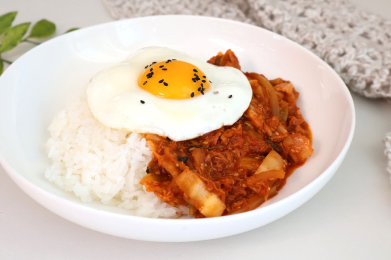 Hình ảnh Cơm xào kim chi hàn quốc