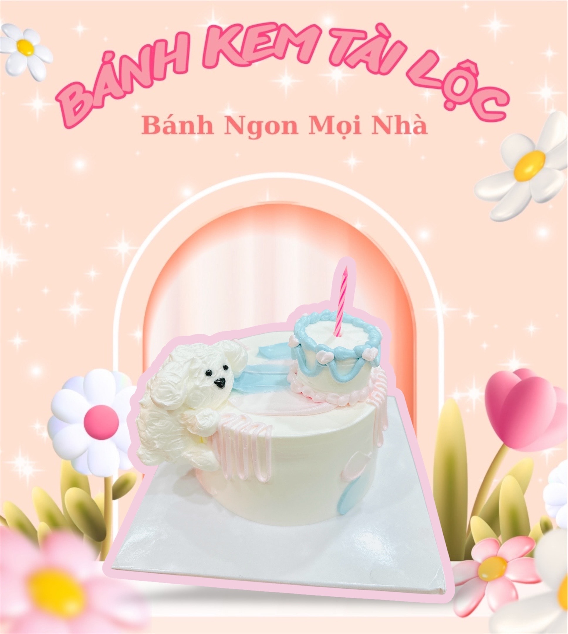 Hình ảnh BÁNH KEM GẤU & BÁNH NHỎ