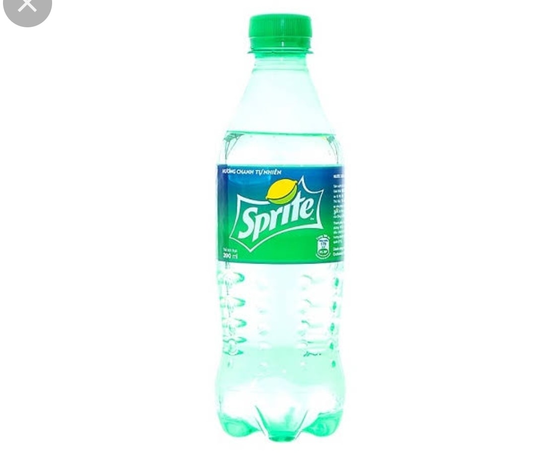 Hình ảnh sprite chai nhựa 300ml