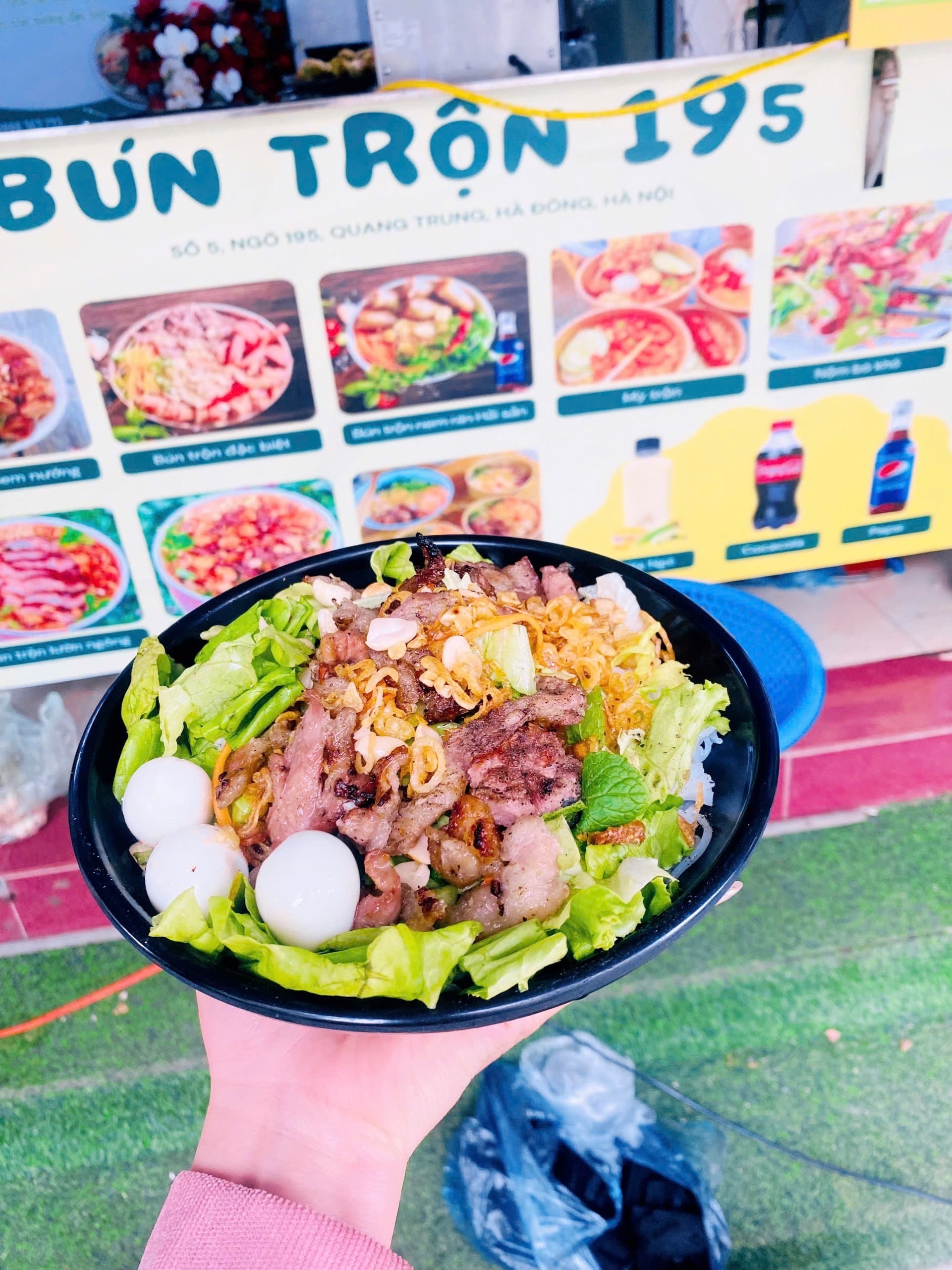 Hình ảnh bún trộn bò đặc biệt 