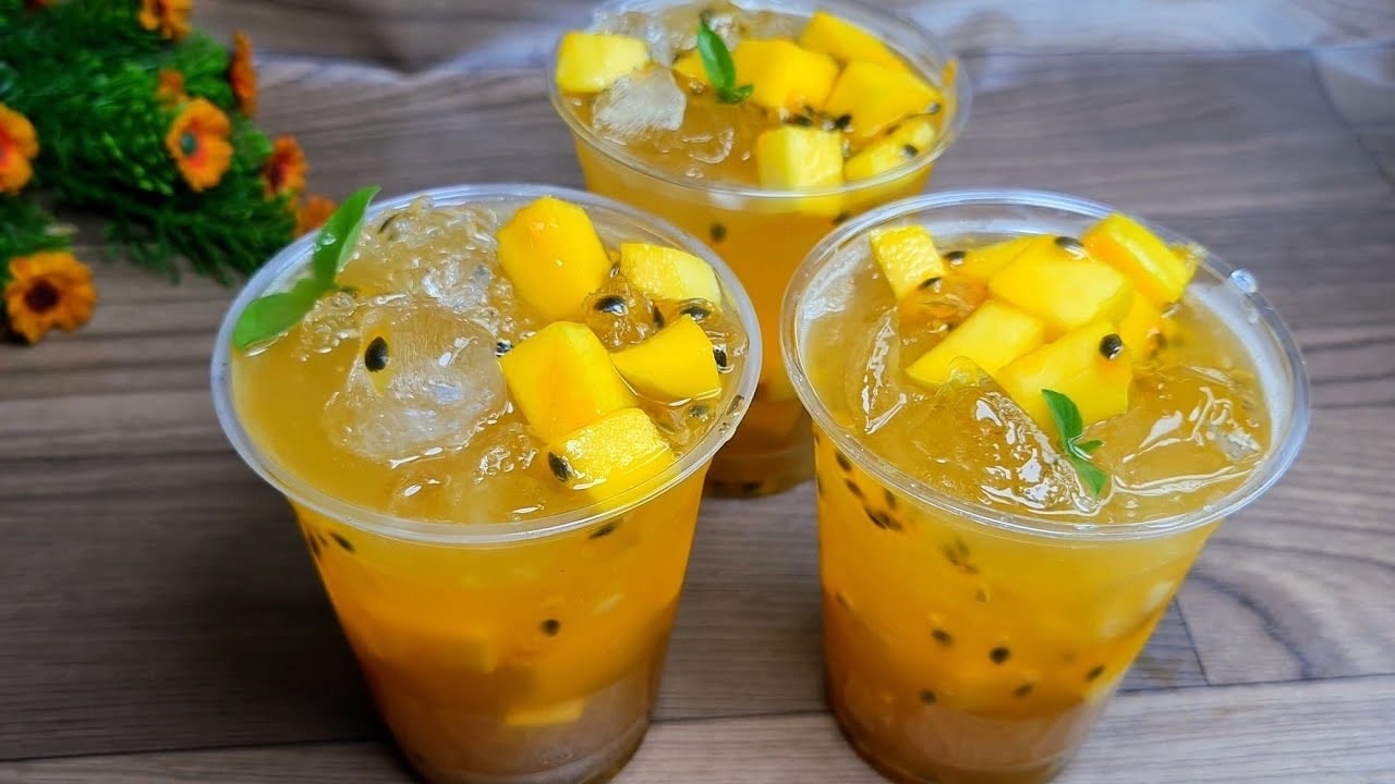 Hình ảnh TRÀ NHÀI XOÀI CHANH LEO