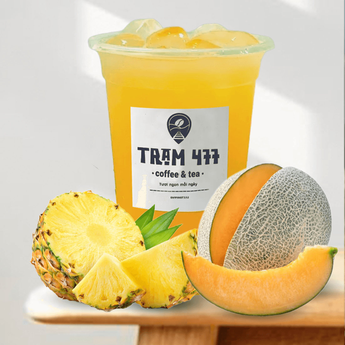 Hình ảnh Nước Ép Mix (Dưa Lưới + Thơm)