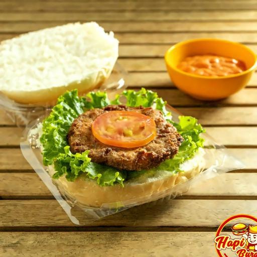 Hình ảnh Combo hamburger bò + Cà phê