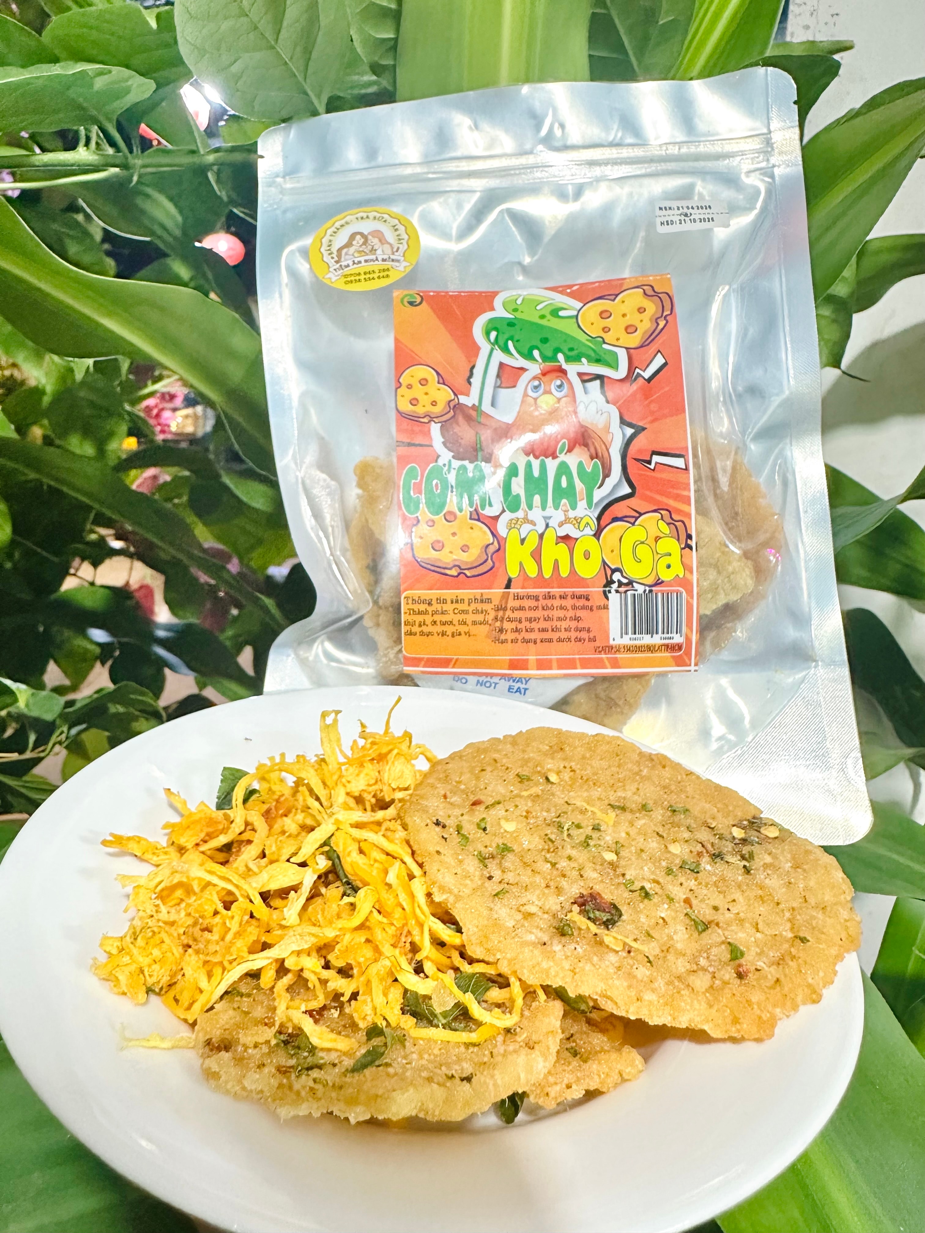 Hình ảnh Cơm cháy khô gà