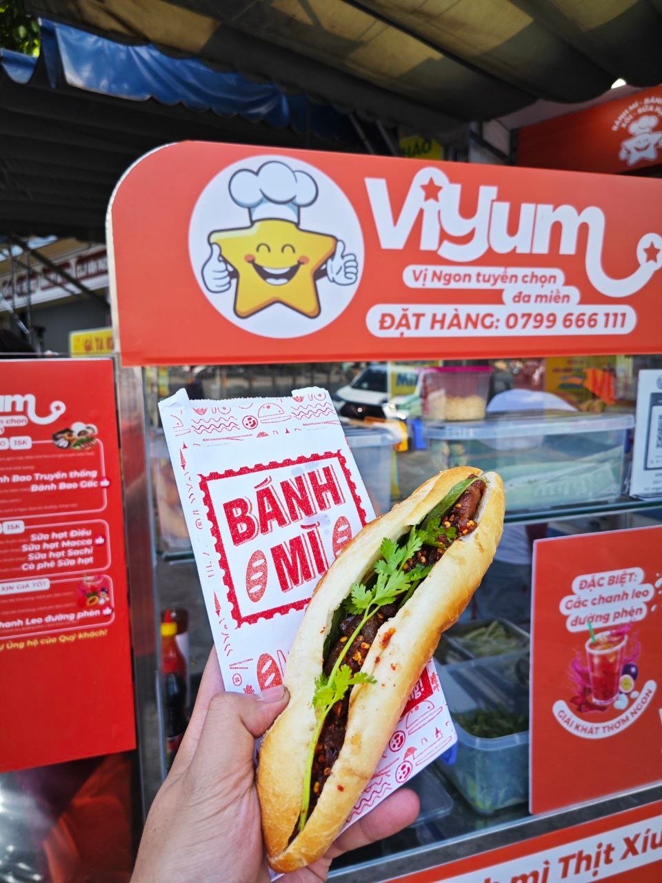 Hình ảnh Combo 2 bánh mì thịt chả + Caffe sữa hạt