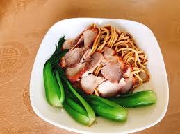 Hình ảnh Mì Xá Xíu Khô Sốt Dầu Hào