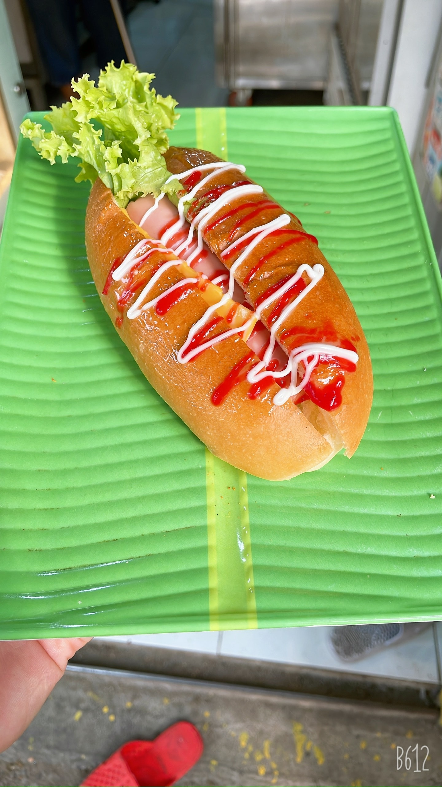 Hình ảnh Hotdog phô mai