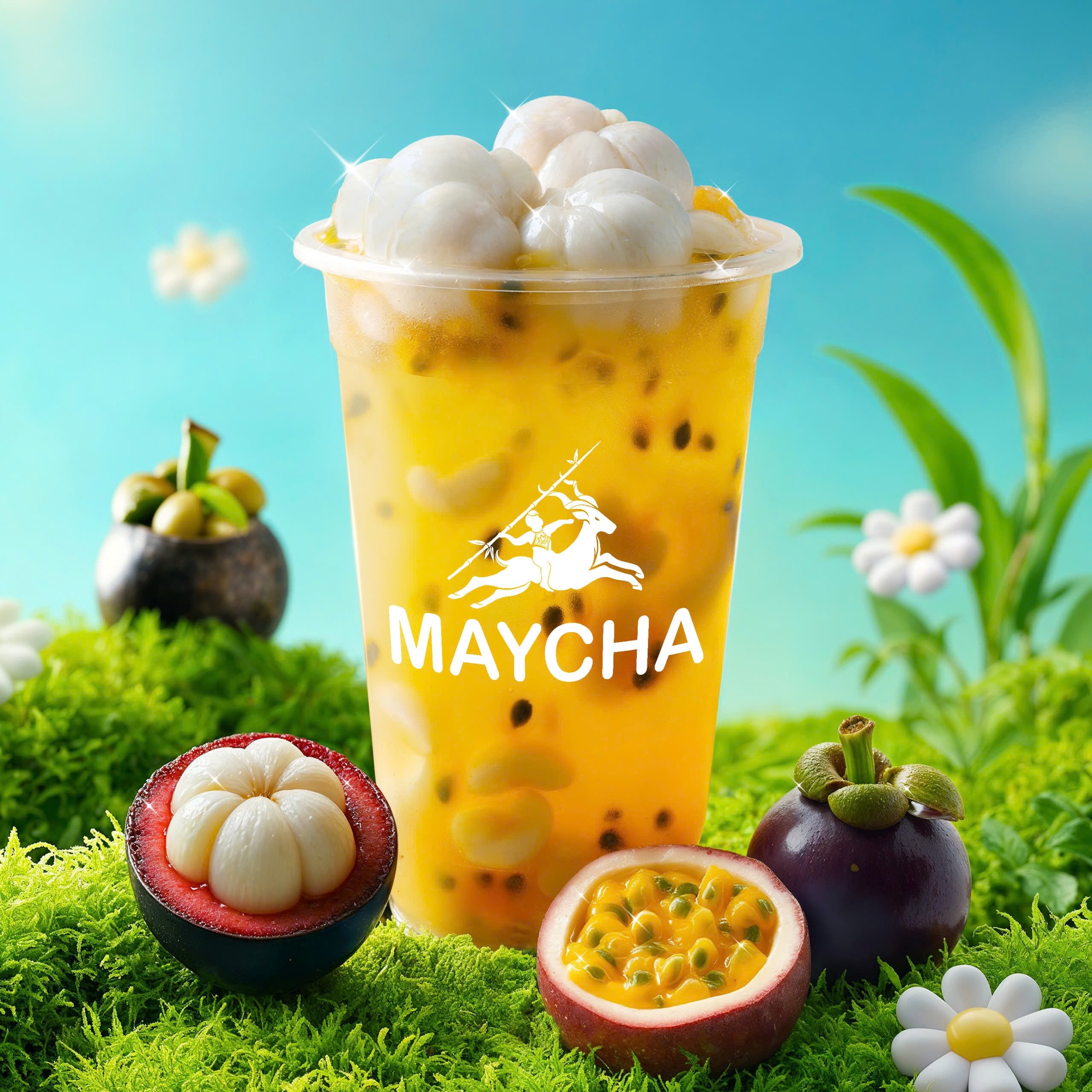 Hình ảnh Lục Trà Măng Cụt Chanh Dây