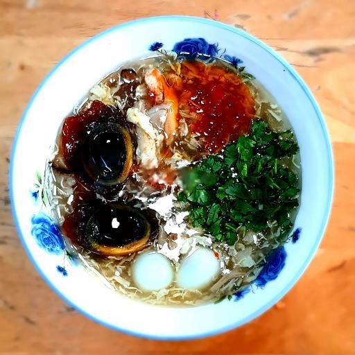 Hình ảnh Súp bắc thảo - nguyên trứng
