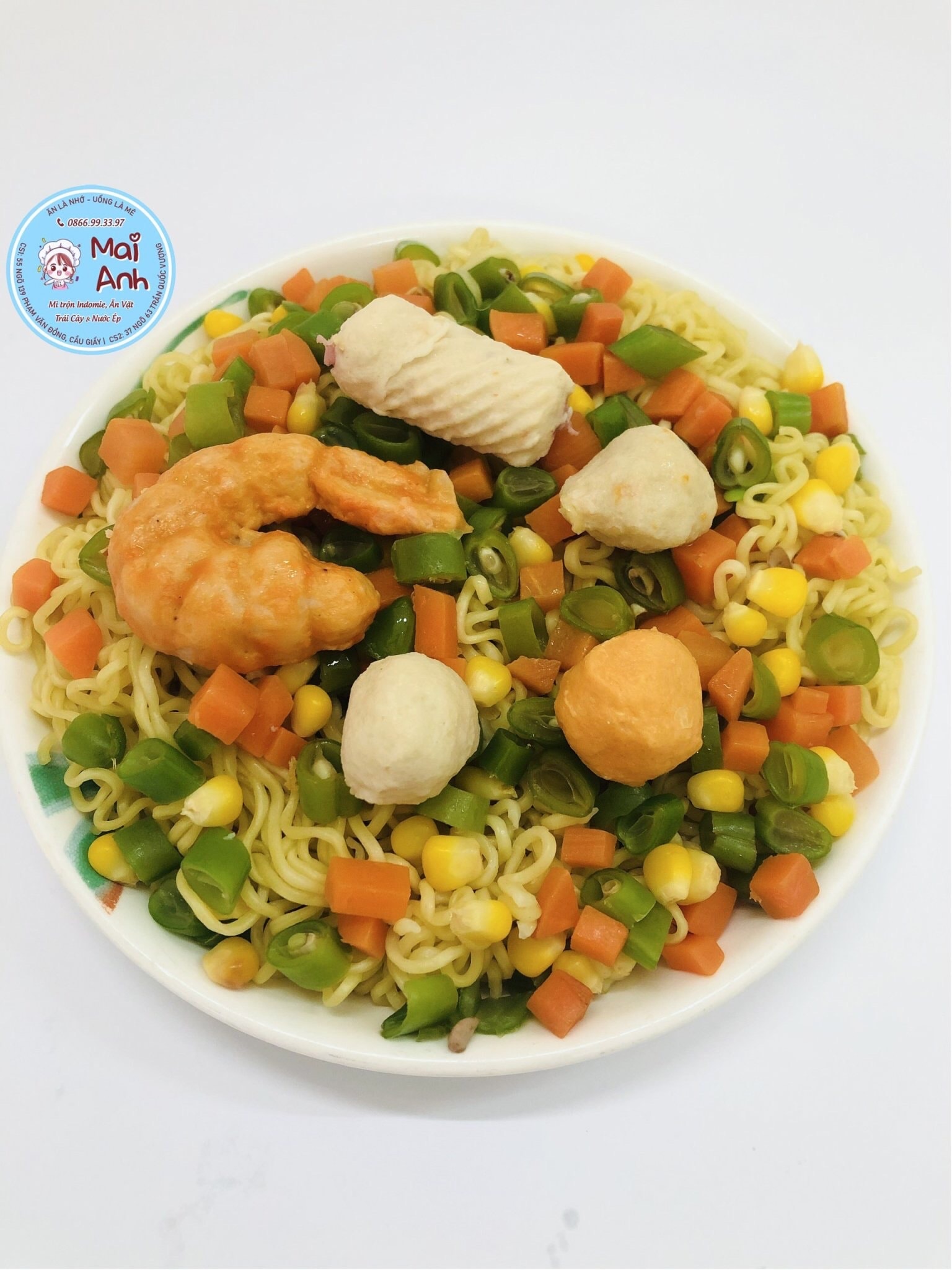 Hình ảnh Mì trộn hải sản 