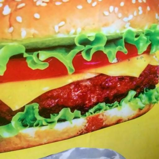 Hình ảnh Hamburger gà ốp la