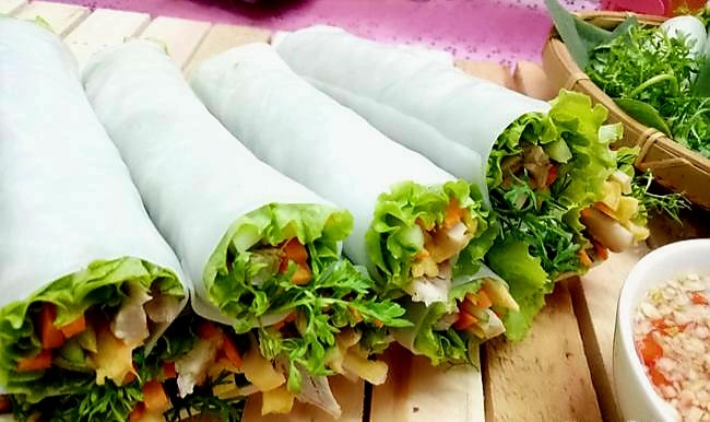 Hình ảnh Phở Cuốn Truyền Thống + Bò Khô x5 Size To
