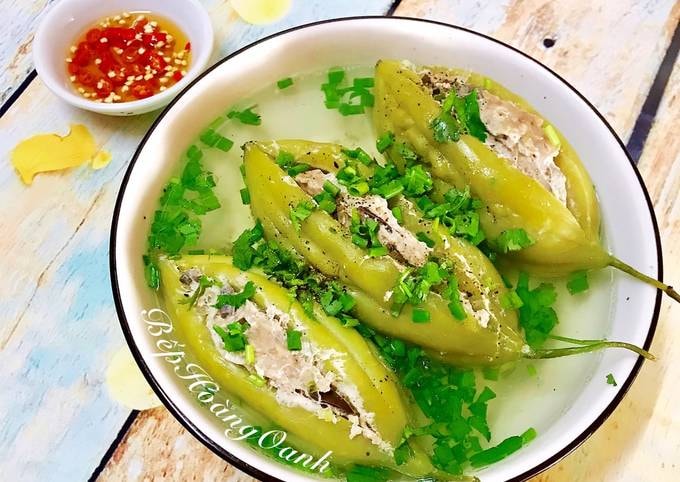 Hình ảnh canh khổ qua