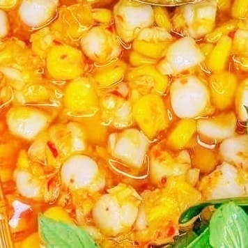 Hình ảnh Còi Sò Điệp Xào Bơ Bắp