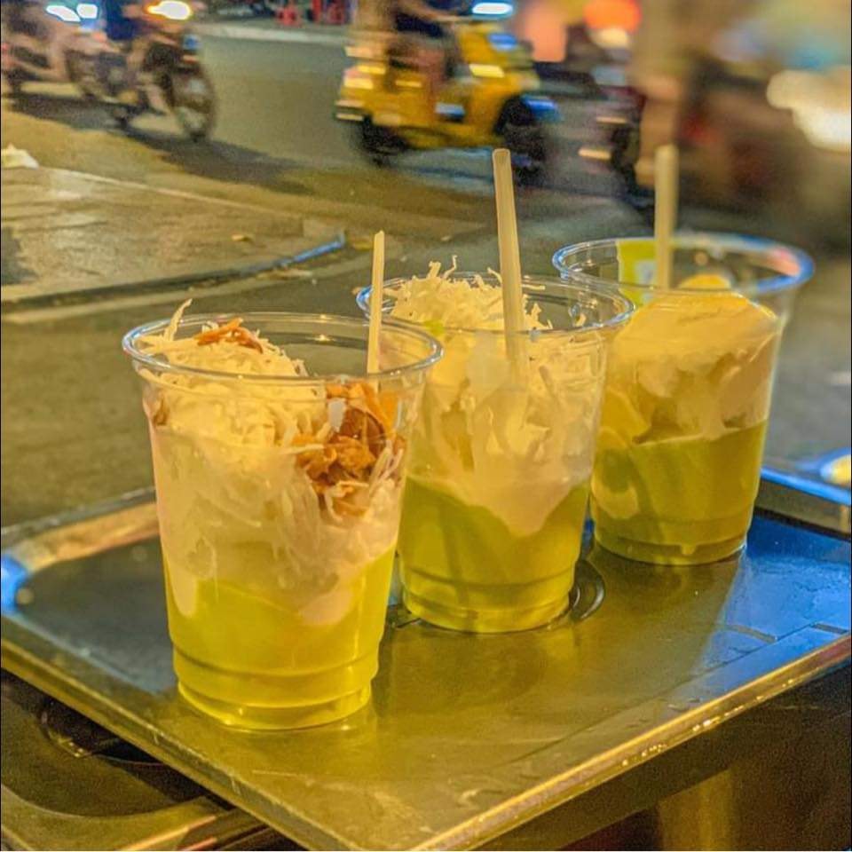 Hình ảnh kem bơ dừa khô ,