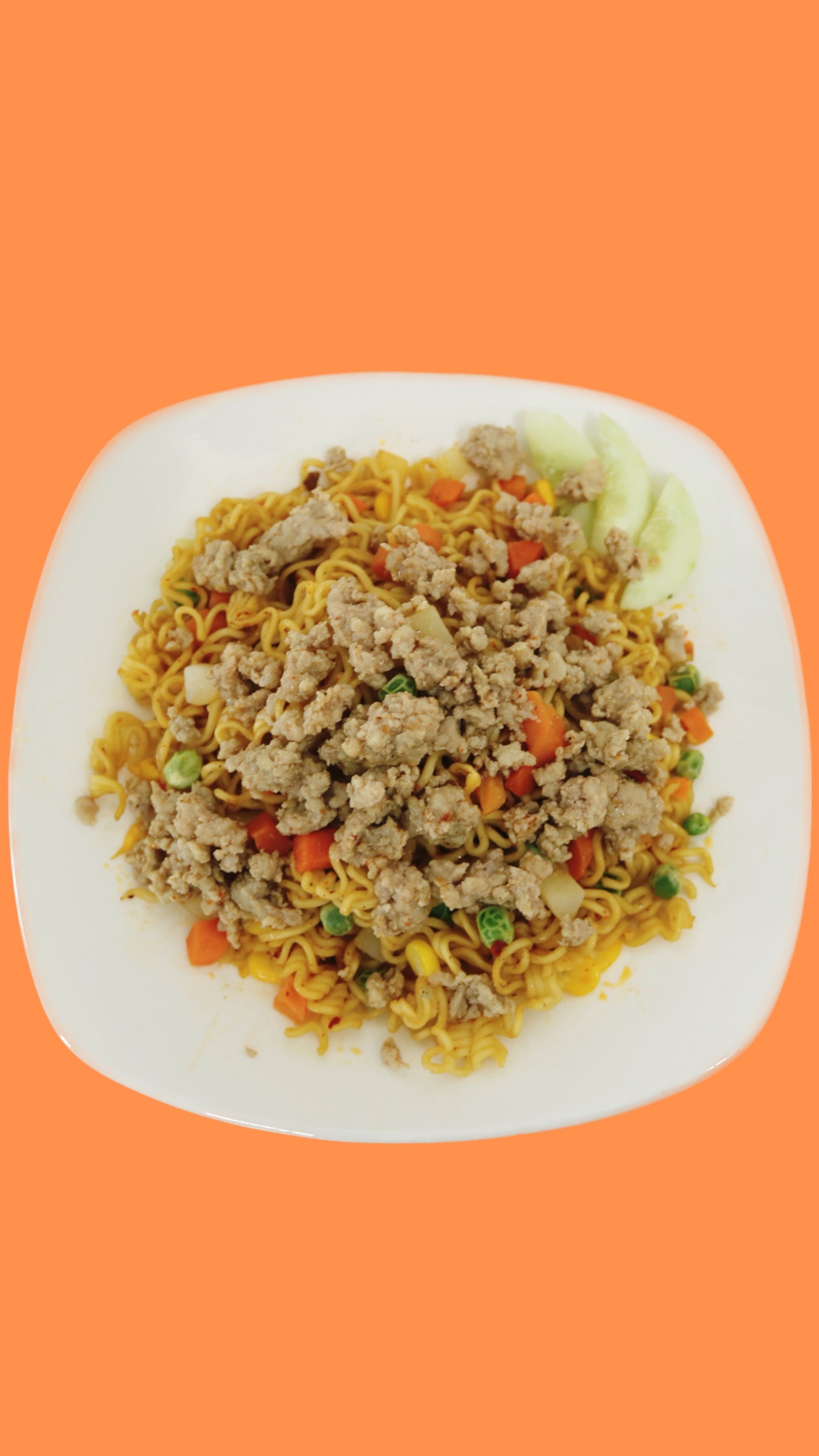 Hình ảnh Mì Trộn Thịt Bằm