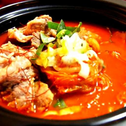 Hình ảnh Canh Kim Chi Bò