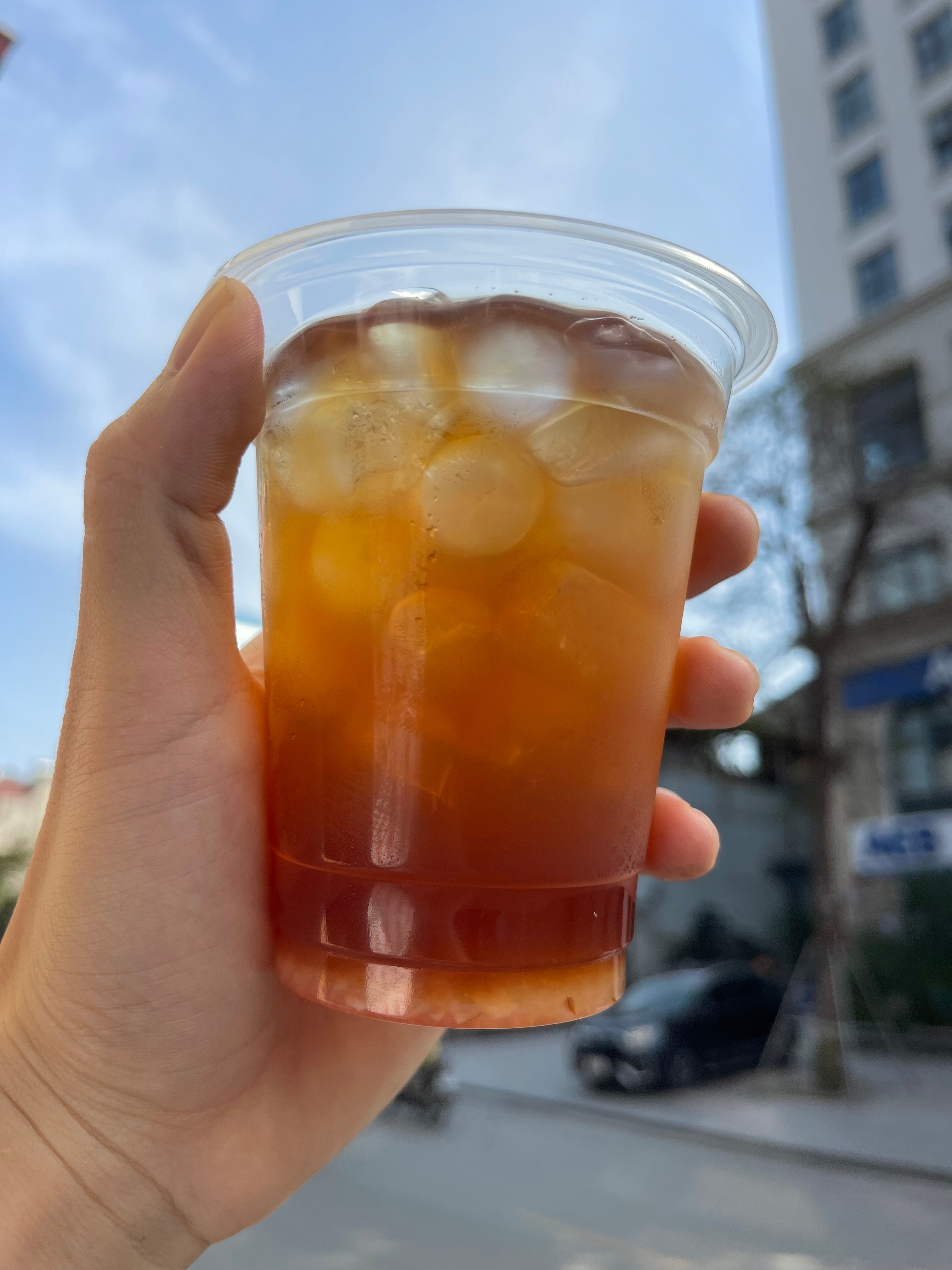 Hình ảnh Trà đào - cốc lớn 500ml