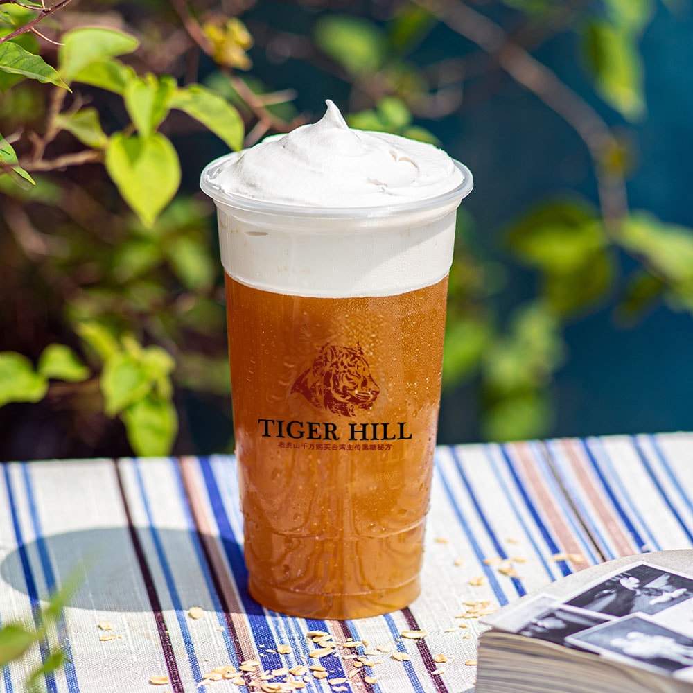 Hình ảnh Trà xanh Alisan kem cheese Tiger Hill