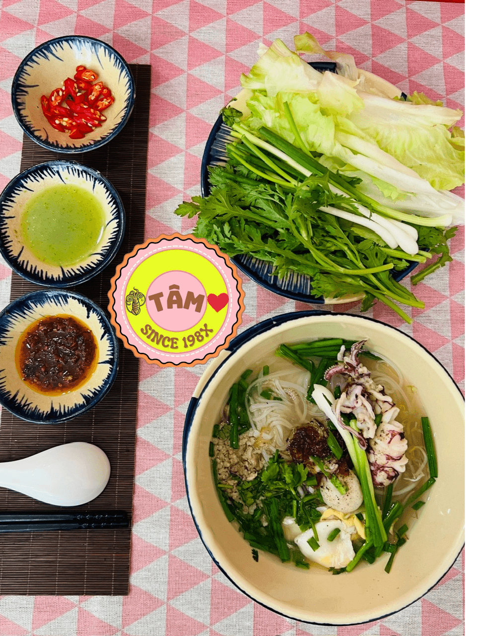 Hình ảnh Hủ tiếu mực truyền thống