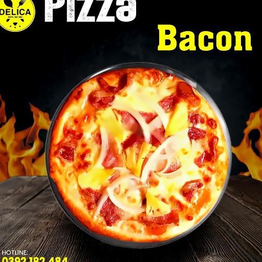 Hình ảnh Pizza Thịt Nguội Xông Khói Delica