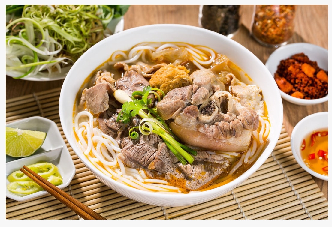 Hình ảnh Bún Bò Tái Giò