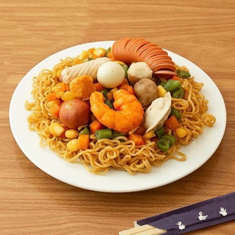 Hình ảnh Mì Trộn Đặc Biệt Full Topping