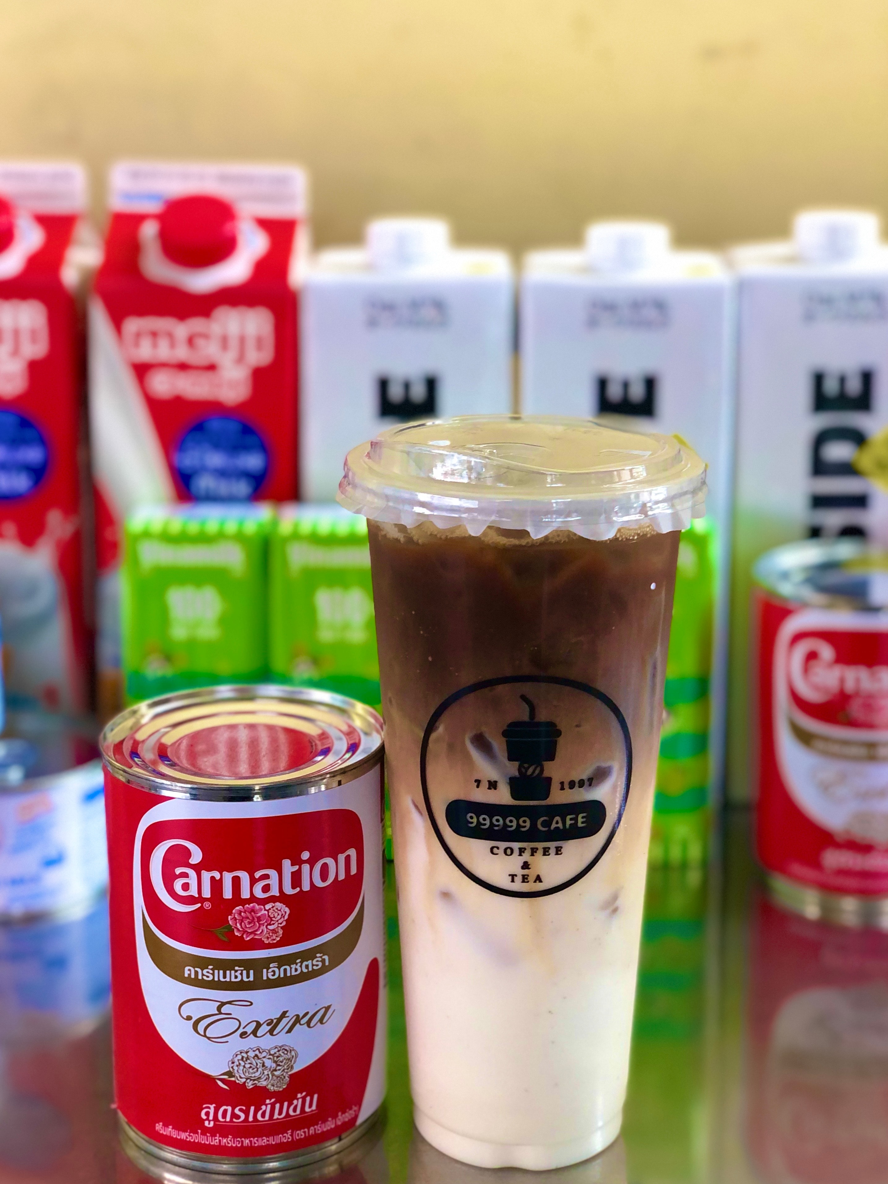 Hình ảnh Cà Phê Sữa Thái 700ml